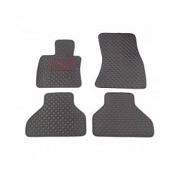 Kilimėliai QuiltyMats BMW X5 2013-2018 (F15) (4 vnt.), Black-Red /16-14