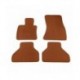 Kilimėliai QuiltyMats BMW X5 2013-2018 (F15) (4 vnt.), Brown-Brown /55-14