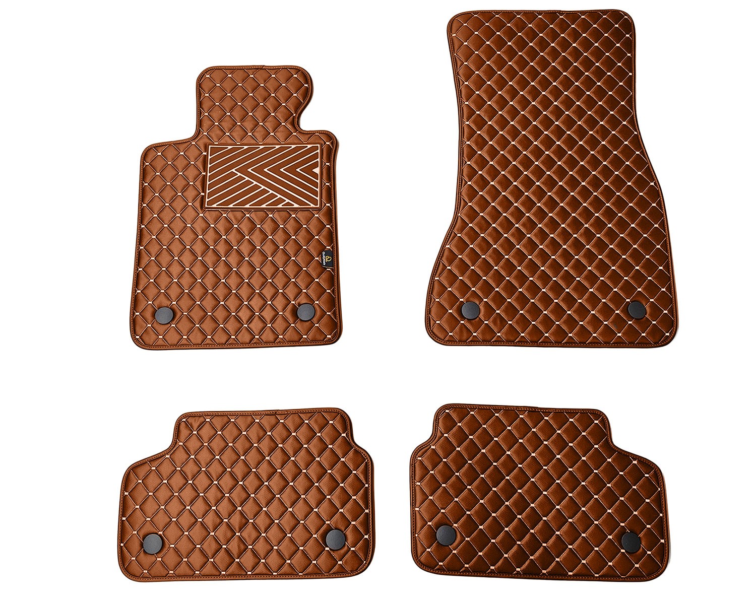 Kilimėliai QuiltyMats BMW 5 ser. 2016-2023 (G30/G31) (4 vnt.), Brown-Brown /55-14 Automobiliniai kilimėliai Kilimėliai QuiltyMats BMW 5 ser. 2016-2023 (G30/G31) (4 vnt.), Brown-Brown /55-14 Automobiliniai kilimėliai