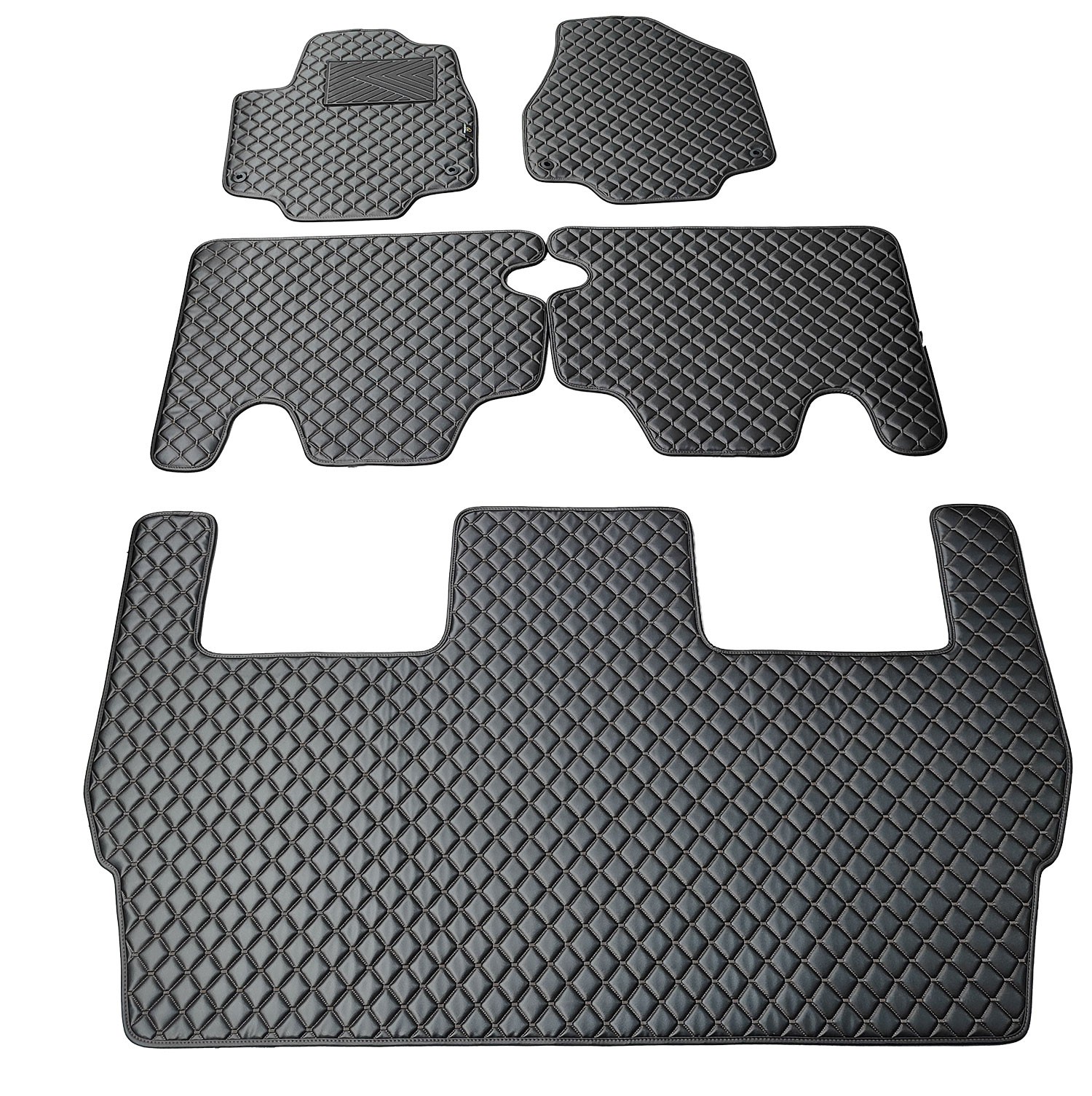 Kilimėliai QuiltyMats CHRYSLER PACIFICA 2016- (5 vnt.), Black-Black /11-MAX3 Automobiliniai kilimėliai Kilimėliai QuiltyMats CHRYSLER PACIFICA 2016- (5 vnt.), Black-Black /11-MAX3 Automobiliniai kilimėliai