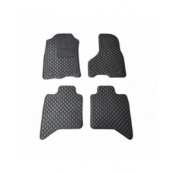 Kilimėliai QuiltyMats DODGE RAM 2009-2019 (4 vnt.), Black-Black /11-14
