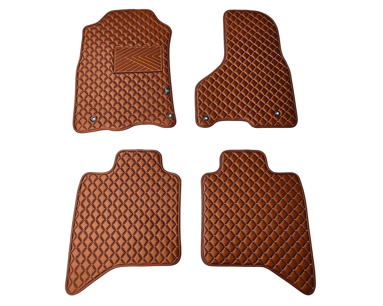 Kilimėliai QuiltyMats DODGE RAM 2009-2019 (4 vnt.), Brown-Brown /55-14 Automobiliniai kilimėliai Kilimėliai QuiltyMats DODGE RAM 2009-2019 (4 vnt.), Brown-Brown /55-14 Automobiliniai kilimėliai