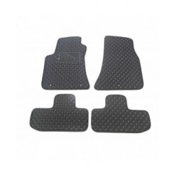 Kilimėliai QuiltyMats DODGE CHALLENGER 2008-2023 (4 vnt.), Black-Gray /13-14