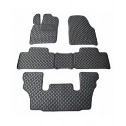 Kilimėliai QuiltyMats DODGE DURANGO 2011- (I, II ir III eilės 6v.) (5 vnt.), Black-Black /11-MAX3