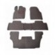 Kilimėliai QuiltyMats DODGE DURANGO 2011- (I, II ir III eilės 6v.) (5 vnt.), Black-Red /16-MAX3