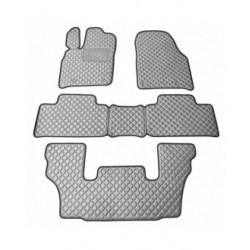 Kilimėliai QuiltyMats DODGE DURANGO 2011- (I, II ir III eilės 6v.) (5 vnt.), D.Gray-Gray /33-MAX3
