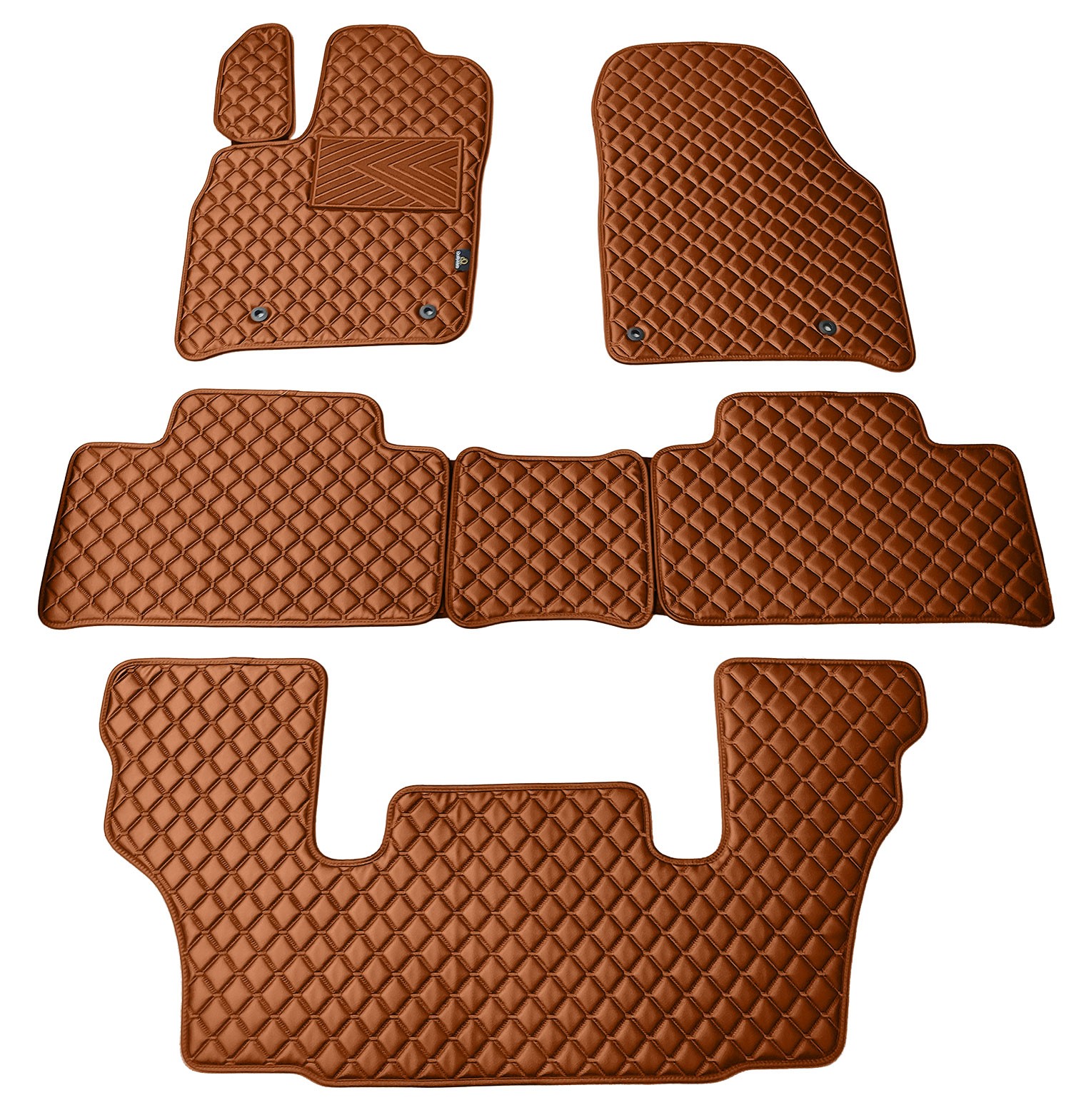 Kilimėliai QuiltyMats DODGE DURANGO 2011- (I, II ir III eilės 6v.) (5 vnt.), Brown-Brown /55-MAX3 Automobiliniai kilimėliai Kilimėliai QuiltyMats DODGE DURANGO 2011- (I, II ir III eilės 6v.) (5 vnt.), Brown-Brown /55-MAX3 Automobiliniai kilimėliai