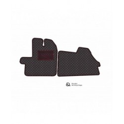 Kilimėliai QuiltyMats FORD TRANSIT 2013-2022 (2 vnt.), Black-Red /16-12