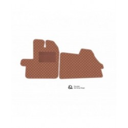 Kilimėliai QuiltyMats FORD TRANSIT 2013-2022 (2 vnt.), Brown-Brown /55-12