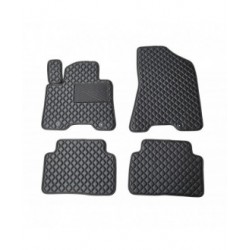Kilimėliai QuiltyMats HYUNDAI TUCSON 2015-2021 (TL) (4 vnt.), Black-Black /11-14
