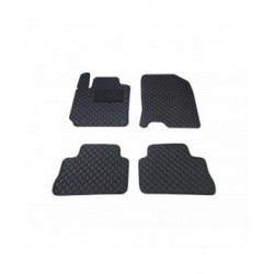 Kilimėliai QuiltyMats HYUNDAI KONA 2017-2023 (4 vnt.), Black-Black /11-14