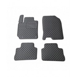 Kilimėliai QuiltyMats HYUNDAI KONA 2017- (4 vnt.), Black-Gray /13-14