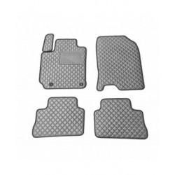 Kilimėliai QuiltyMats HYUNDAI KONA 2017- (4 vnt.), D.Gray-Gray /33-14