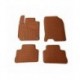 Kilimėliai QuiltyMats HYUNDAI KONA 2017-2023 (4 vnt.), Brown-Brown /55-14