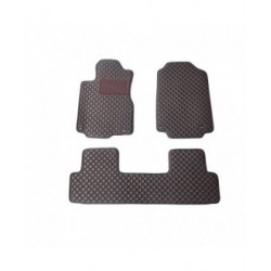 Kilimėliai QuiltyMats HONDA CR-V 2012-2016 (USA) (3 vnt.), Black-Red /16-16