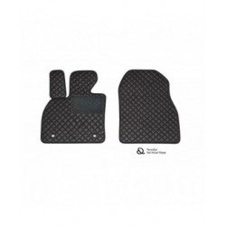 Kilimėliai QuiltyMats JAGUAR F-TYPE 2013-2020 (Coupe) (2 vnt.), Black-Black /11-12