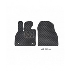 Kilimėliai QuiltyMats JAGUAR F-TYPE 2013-2020 (Coupe) (2 vnt.), Black-Gray /13-12