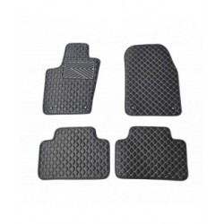 Kilimėliai QuiltyMats JEEP GRAND CHEROKEE 2010-2020 (4 vnt.), Black-Gray /13-14