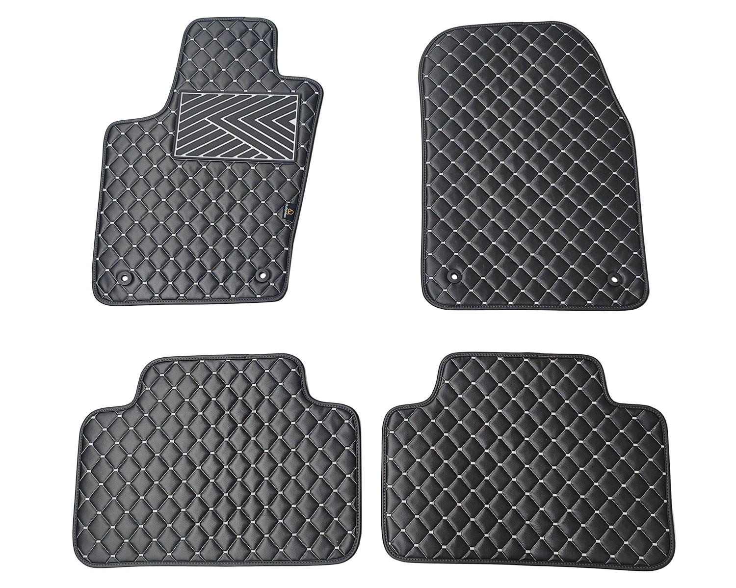 Kilimėliai QuiltyMats JEEP GRAND CHEROKEE 2010-2020 (4 vnt.), Black-Gray /13-14 Automobiliniai kilimėliai Kilimėliai QuiltyMats JEEP GRAND CHEROKEE 2010-2020 (4 vnt.), Black-Gray /13-14 Automobiliniai kilimėliai