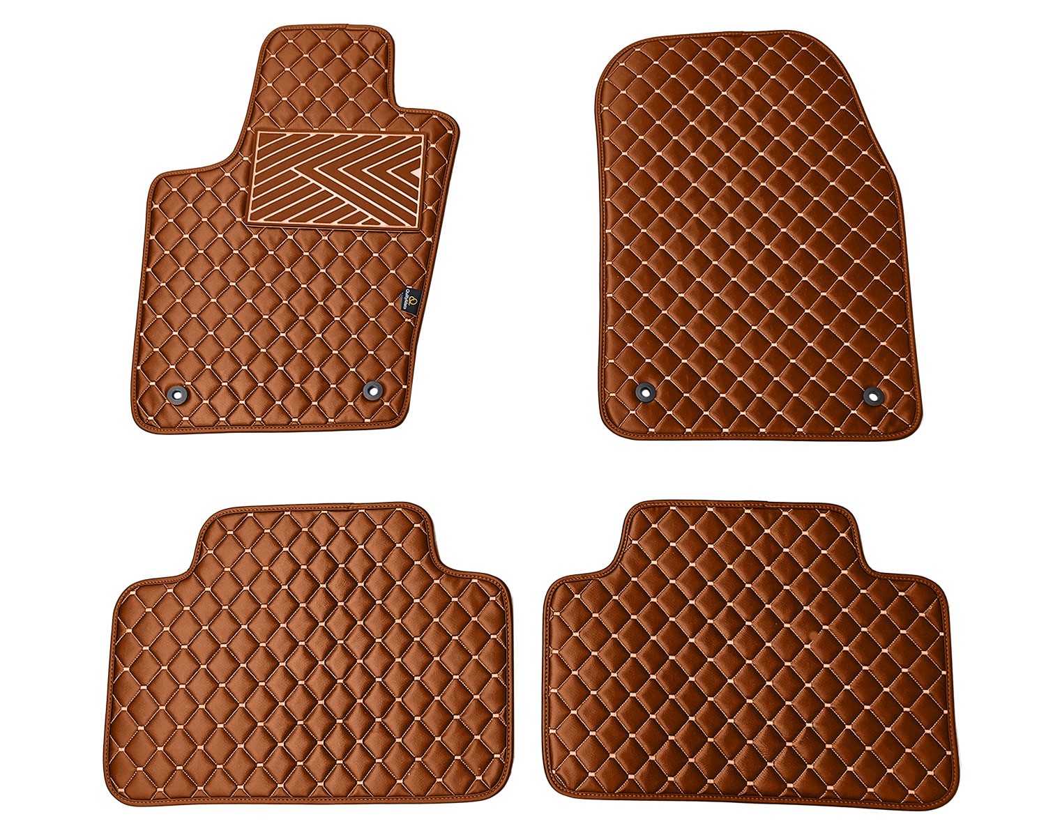 Kilimėliai QuiltyMats JEEP GRAND CHEROKEE 2010-2020 (4 vnt.), Brown-Brown /55-14 Automobiliniai kilimėliai Kilimėliai QuiltyMats JEEP GRAND CHEROKEE 2010-2020 (4 vnt.), Brown-Brown /55-14 Automobiliniai kilimėliai