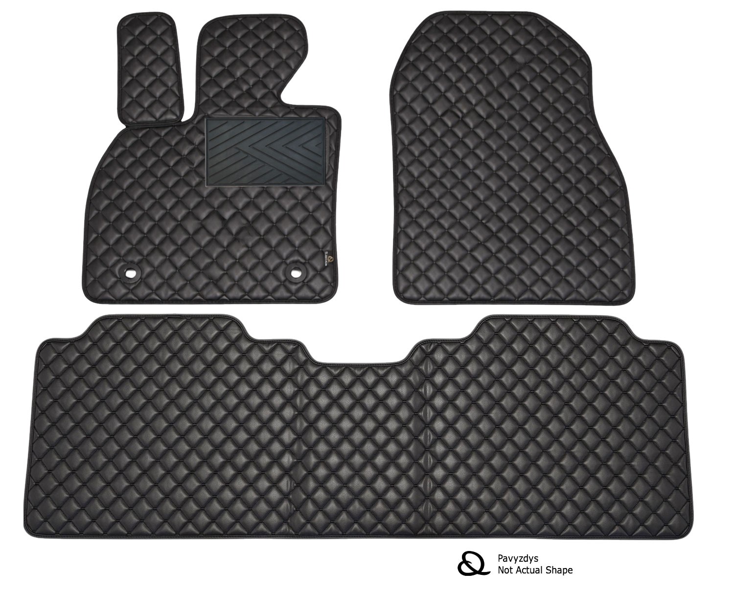 Kilimėliai QuiltyMats KIA SORENTO 2016-2020 (3 vnt.), Black-Black /11-16 Automobiliniai kilimėliai Kilimėliai QuiltyMats KIA SORENTO 2016-2020 (3 vnt.), Black-Black /11-16 Automobiliniai kilimėliai