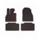 Kilimėliai QuiltyMats KIA VENGA 2009-2019 (4 vnt.), Black-Red /16-16
