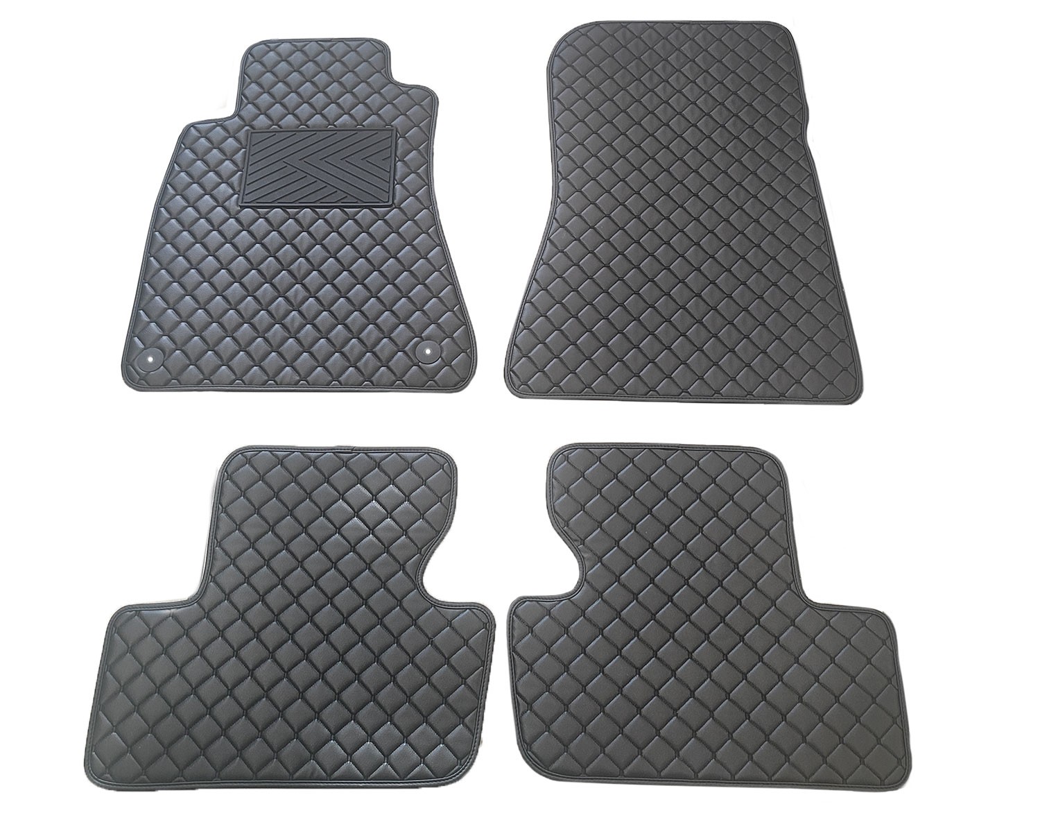  Kilimėliai QuiltyMats LEXUS IS 2005-2013 (4 vnt.), Black-Black /11-14 Automobiliniai kilimėliai