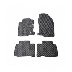 Kilimėliai QuiltyMats LEXUS NX 2014-2021 (4 vnt.), Black-Gray /13-14