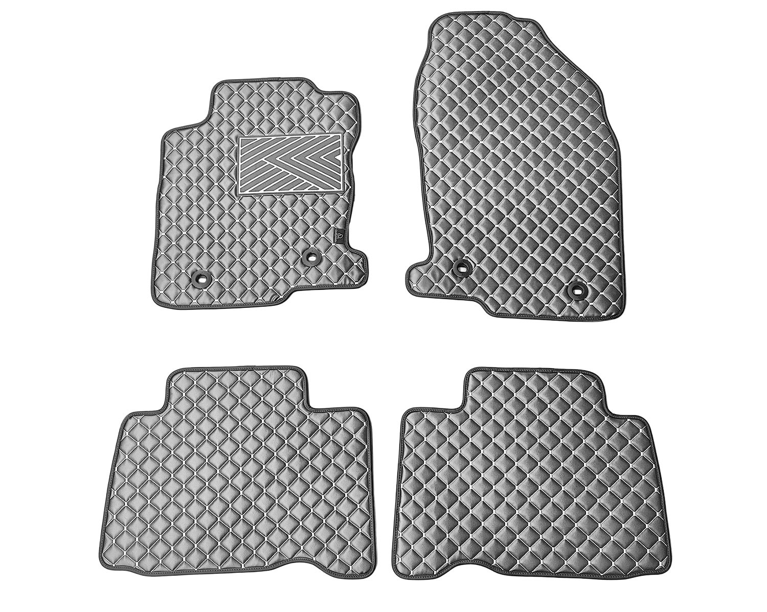  Kilimėliai QuiltyMats LEXUS NX 2014-2021 (4 vnt.), D.Gray-Gray /33-14 Automobiliniai kilimėliai