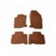 Kilimėliai QuiltyMats LEXUS NX 2014-2021 (4 vnt.), Brown-Brown /55-14