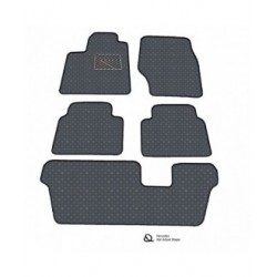 Kilimėliai QuiltyMats MAZDA CX-80 2024- (6v., I, II ir III eilės) (7 vnt.), D.Gray-Gray /33-MAX2