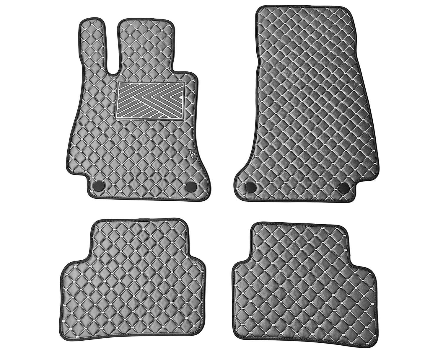  Kilimėliai QuiltyMats MERCEDES-BENZ E-class W213 2016-2023 (4 vnt.), D.Gray-Gray /33-14 Automobiliniai kilimėliai
