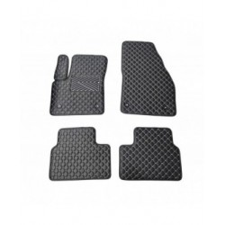 Kilimėliai QuiltyMats OPEL MERIVA 2010-2017 (B) (4 vnt.), Black-Gray /13-14