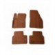 Kilimėliai QuiltyMats OPEL MERIVA 2010-2017 (B) (4 vnt.), Brown-Brown /55-14