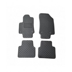 Kilimėliai QuiltyMats OPEL CROSSLAND X 2017-2024 (4 vnt.), Black-Black /11-14