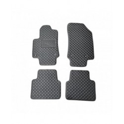 Kilimėliai QuiltyMats OPEL CROSSLAND X 2017-2024 (4 vnt.), Black-Gray /13-14