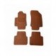Kilimėliai QuiltyMats OPEL CROSSLAND X 2017-2024 (4 vnt.), Brown-Brown /55-14