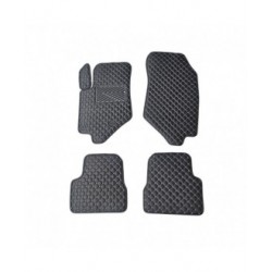 Kilimėliai QuiltyMats PEUGEOT 2008 2019- (4 vnt.), Black-Gray /13-14