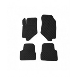 Kilimėliai QuiltyMats PEUGEOT 208 2019- (4 vnt.), Black-Black /11-14