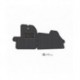 Kilimėliai QuiltyMats PEUGEOT TRAVELLER 2024- (I eilė) (3 vnt.), Black-Gray /13-MAX2