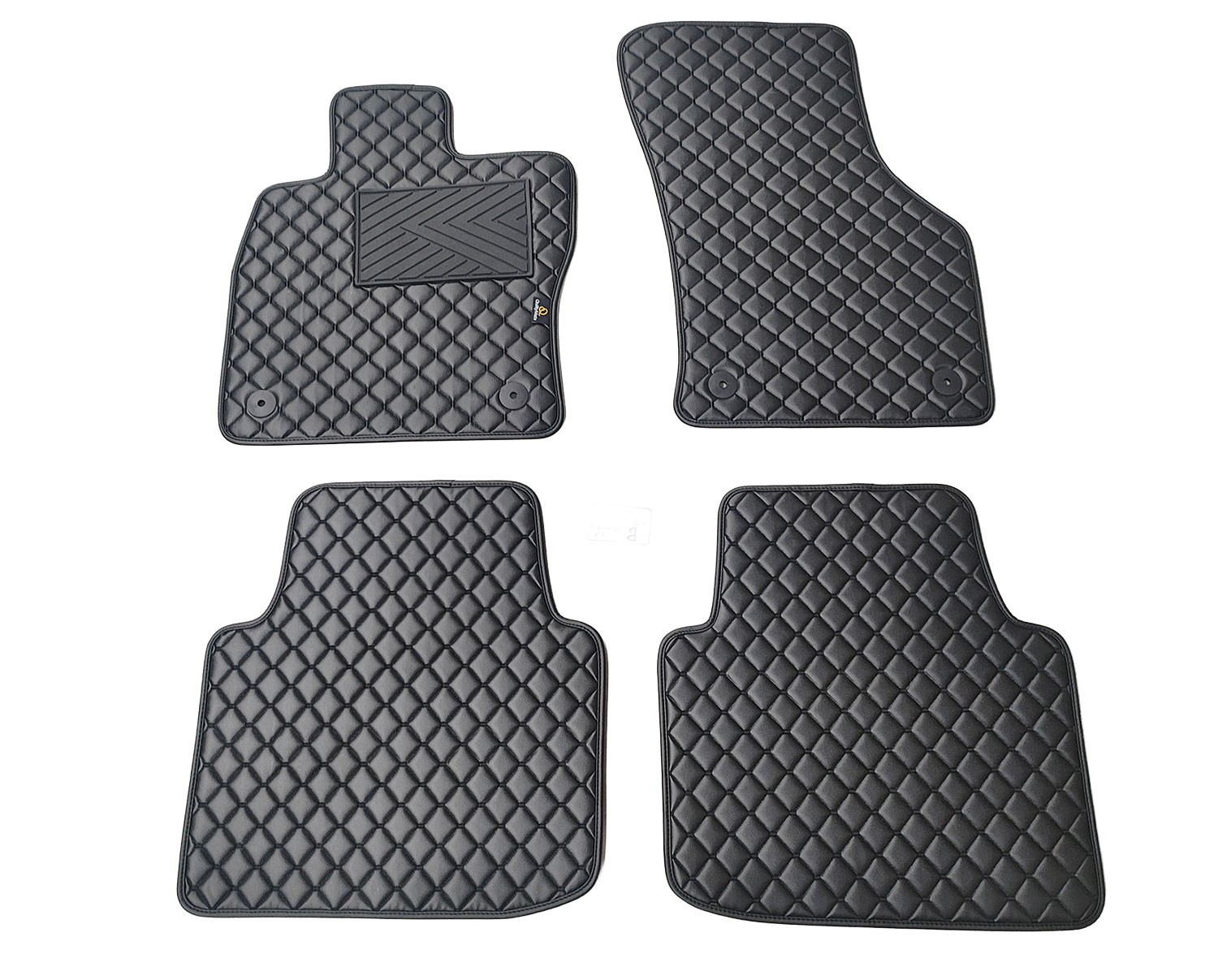 Kilimėliai QuiltyMats SKODA SUPERB 2015-2023 (4 vnt.), Black-Black /11-14 Automobiliniai kilimėliai Kilimėliai QuiltyMats SKODA SUPERB 2015-2023 (4 vnt.), Black-Black /11-14 Automobiliniai kilimėliai