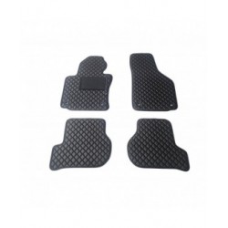 Kilimėliai QuiltyMats VOLKSWAGEN GOLF 2003-2009 (4 vnt.), Black-Black /11-14