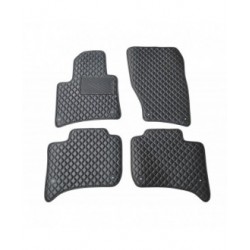 Kilimėliai QuiltyMats VOLKSWAGEN TOUAREG 2010-2018 (4 vnt.), Black-Black /11-14