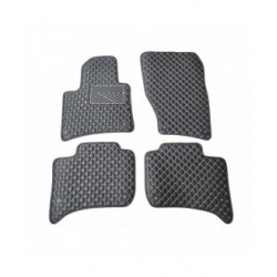 Kilimėliai QuiltyMats VOLKSWAGEN TOUAREG 2010-2018 (4 vnt.), Black-Gray /13-14