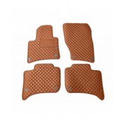 Kilimėliai QuiltyMats VOLKSWAGEN TOUAREG 2010-2018 (4 vnt.), Brown-Brown /55-14