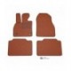 Kilimėliai QuiltyMats VOLKSWAGEN GOLF 2019- (VIII hybrid) (4 vnt.), Brown-Brown /55-14