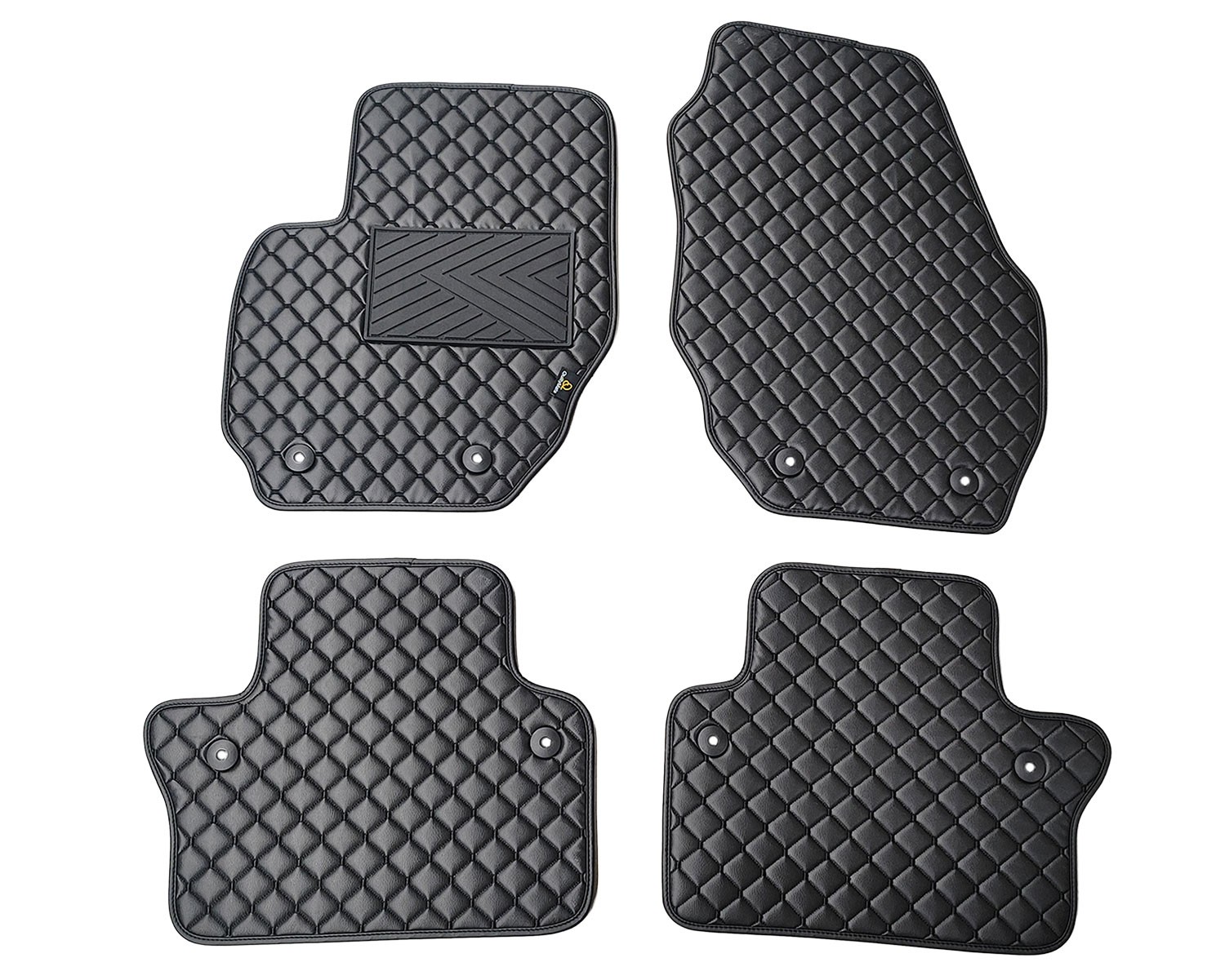 Kilimėliai QuiltyMats VOLVO S80 2006-2016 (4 vnt.), Black-Black /11-14 Automobiliniai kilimėliai Kilimėliai QuiltyMats VOLVO S80 2006-2016 (4 vnt.), Black-Black /11-14 Automobiliniai kilimėliai