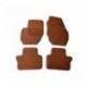 Kilimėliai QuiltyMats VOLVO S80 2006-2016 (4 vnt.), Brown-Brown /55-14