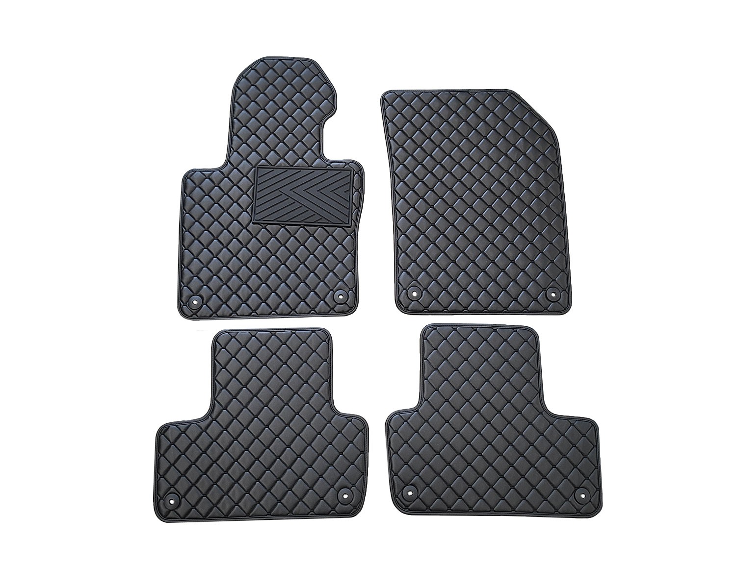 Kilimėliai QuiltyMats VOLVO XC60 2018- (4 vnt.), Black-Black /11-14 Automobiliniai kilimėliai Kilimėliai QuiltyMats VOLVO XC60 2018- (4 vnt.), Black-Black /11-14 Automobiliniai kilimėliai