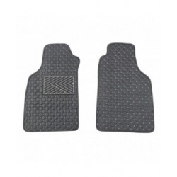 Kilimėliai QuiltyMats LIGIER JS50 2012- (2 vnt.), Black-Gray /13-12